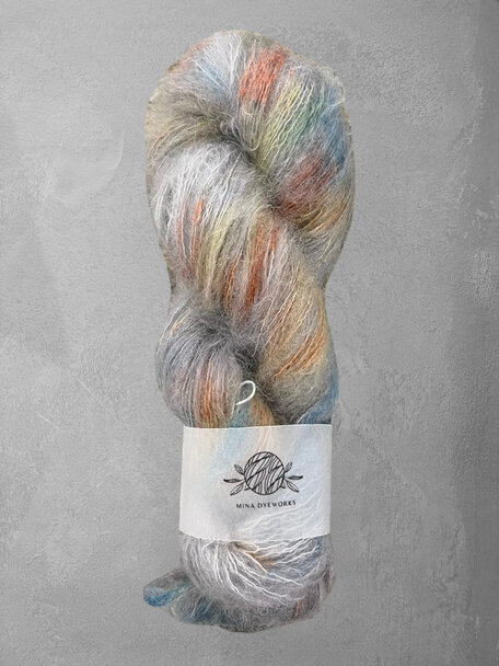 Mina Dyeworks Mohair Silk - "Poseidon"