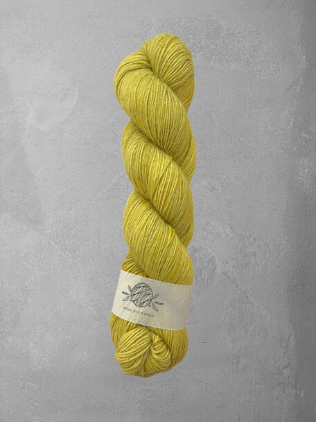 Mina Dyeworks Alpaca Sock - "Antique Avocado" - 70% Alpaca, easywash, 30% Polyamid - 100g - 390m