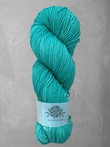 Mina Dyeworks Sock - "Jade " 425m - 100g - 80%merino - 20% polyamide