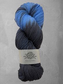 Mina Dyeworks Sock - "Overcast Summer Sky" 425m - 100g - 80%merino - 20% polyamide