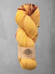 Mina Dyeworks Sock - "Caramel Custard Pudding" 425m - 100g - 80%merino - 20% polyamide