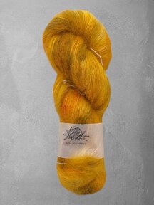 Mina Dyeworks Mohair Silk - "Garam Massala" - 77% Fine Kid Mohair 23% Mulberry Silk - 50 grams - 350m