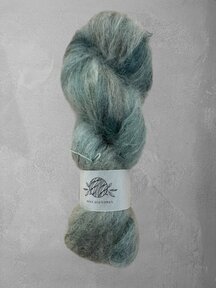 Mina Dyeworks Mohair Silk - "Medusa" - 77% Fine Kid Mohair 23% Mulberry Silk - 50 grams - 350m