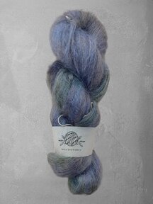 Mina Dyeworks Mohair Silk - "Ganesha" - 77% Fine Kid Mohair 23% Mulberry Silk - 50 grams - 350m