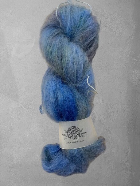 Mina Dyeworks Mohair Silk - "Loki"
