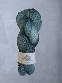 Mina Dyeworks Sock - "Deep Sea Green" 425m - 100g - 80%merino - 20% polyamide