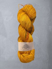 Mina Dyeworks Socksanity - 100g - 420m - 75% Wool - 27% Nylon - "Garam Massala"