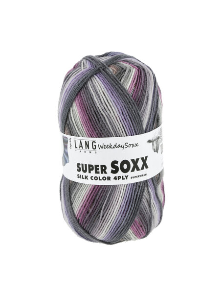 Lang Yarns Super Soxx Silk - Weekday Soxx