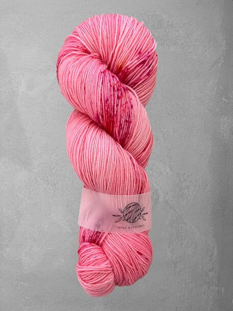 Mina Dyeworks Socksanity - 100g - 420m - 75% Wool - 27% Nylon - "Olea Europaea"