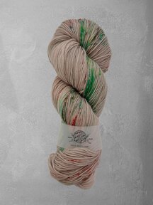 Mina Dyeworks Socksanity - 100g - 420m - 75% Wool - 27% Nylon - "Road to Chalus"