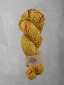 Mina Dyeworks Socksanity - 100g - 420m - 75% Wool - 27% Nylon - "Khorasan wheat "