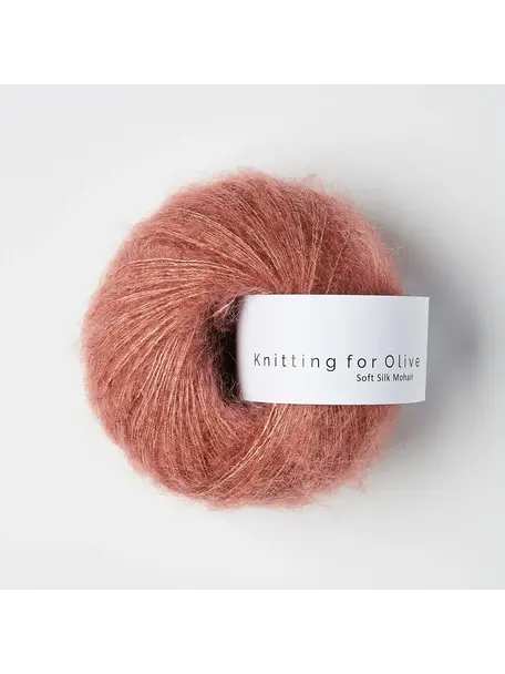 Knitting for Olive Knitting for Olive - Soft Silk Mohair - Plum Rose