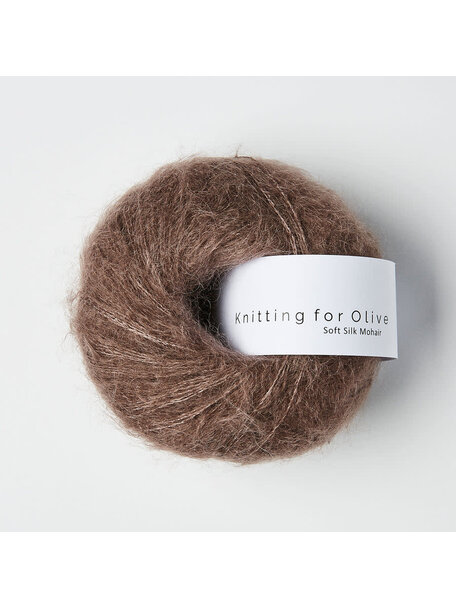 Knitting for Olive Knitting for Olive - Soft Silk Mohair - Plum Clay