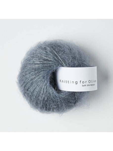 Knitting for Olive Knitting for Olive - Soft Silk Mohair - Dusty Petroleum Blue