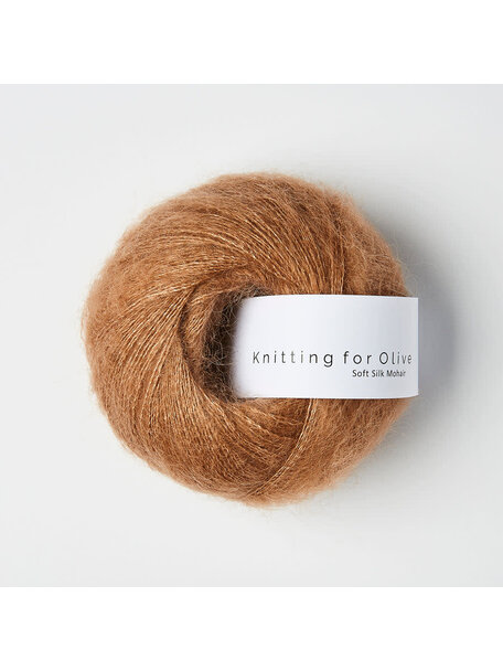 Knitting for Olive Knitting for Olive - Soft Silk Mohair - Brown Nougat