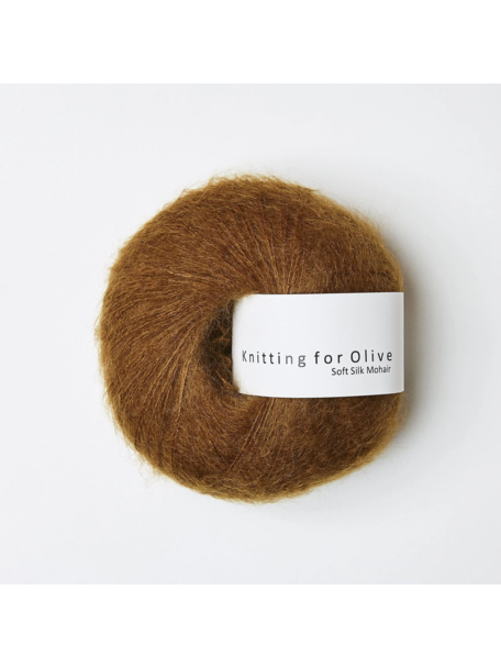 Knitting for Olive Knitting for Olive - Soft Silk Mohair - Ocher Brown