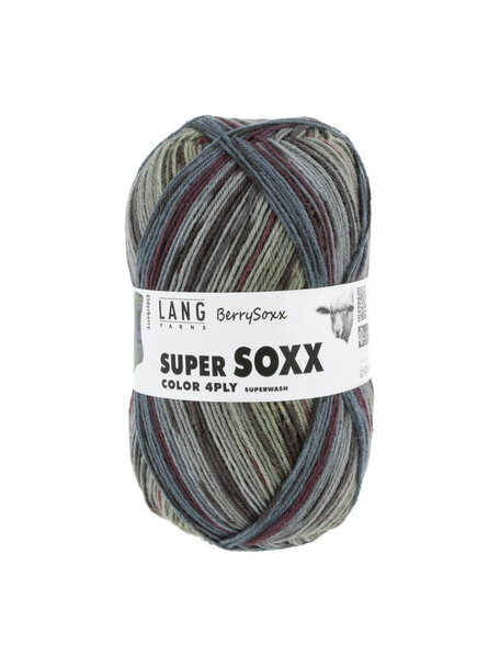 Lang Yarns Super Soxx Color - Berry Soxx