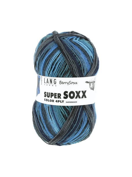 Lang Yarns Super Soxx Color - Berry Soxx