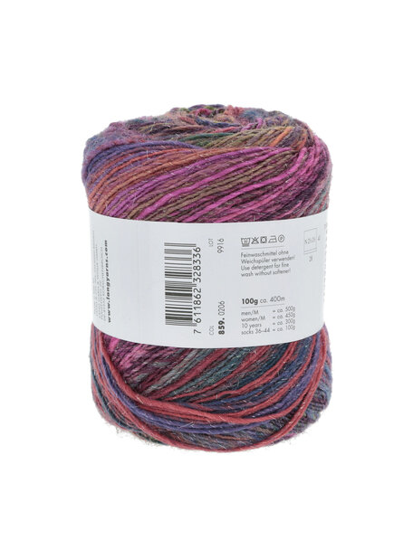 Lang Yarns Mille Colori Socks & Lace Luxe - 0206