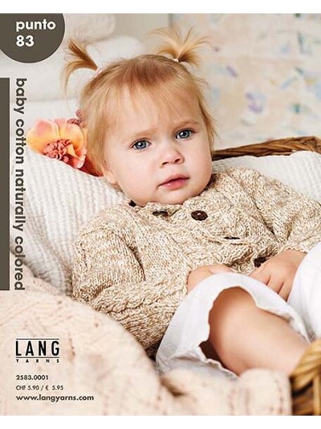 Lang Yarns Punto 83 - Baby Cotton naturally dyed