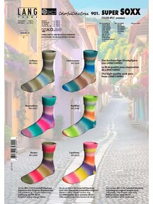 Lang Yarns Super Soxx Color - Colorful Cities Soxx