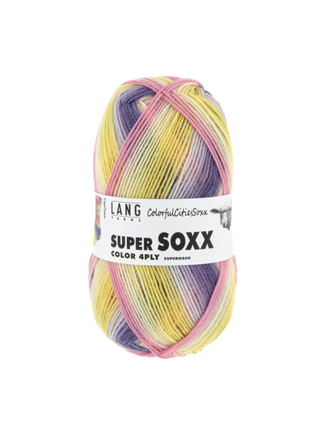 Lang Yarns Super Soxx Color - Colorful Cities Soxx