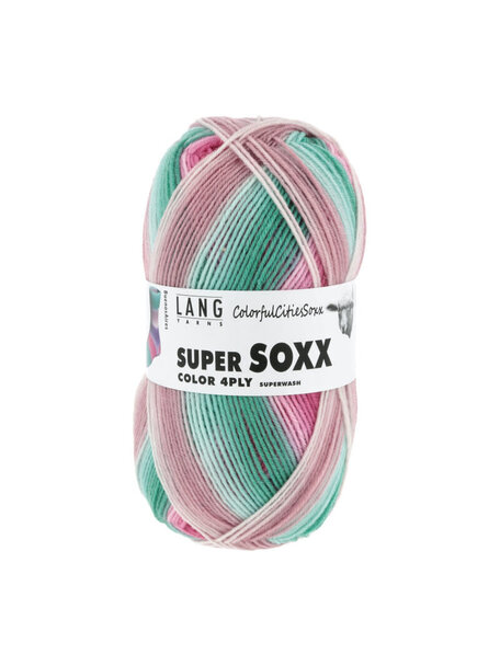 Lang Yarns Super Soxx Color - Colorful Cities Soxx