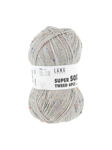 Lang Yarns Super Soxx 6-Ply Tweed - 0096