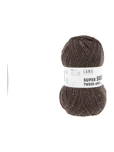 Lang Yarns Super Soxx 6-Ply Tweed - 0067