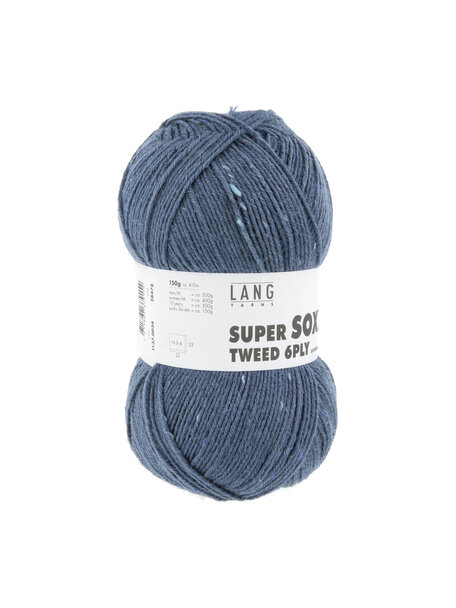 Lang Yarns Super Soxx 6-Ply Tweed - 0034