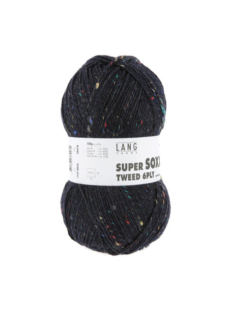 Lang Yarns Super Soxx 6-Ply Tweed - 0025