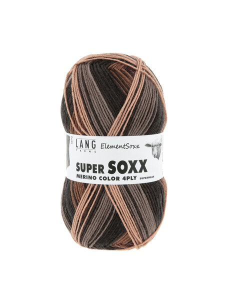 Lang Yarns Super Soxx Merino Color 4-ply - 0525