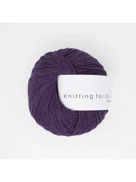 Knitting for Olive Knitting for Olive - Pure Silk - Plum