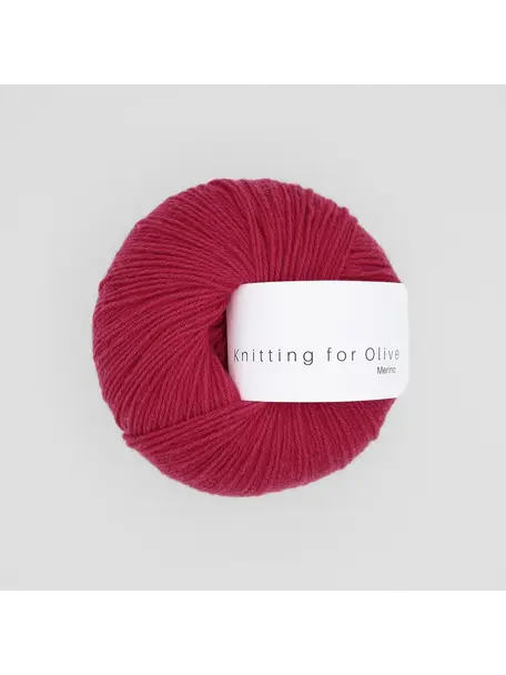 Knitting for Olive Knitting for Olive - Merino - Raspberry Red