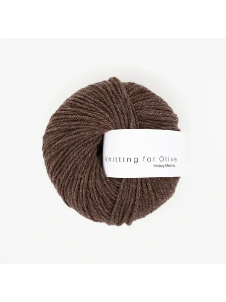 Knitting for Olive Knitting for Olive - Heavy Merino - Dark Cognac