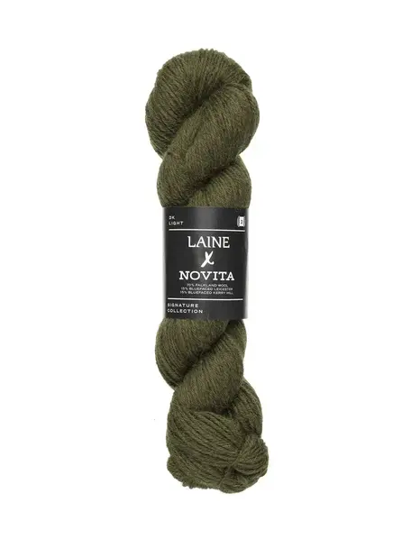 Novita Novita x Laine DK - 3401 - Earthy olive