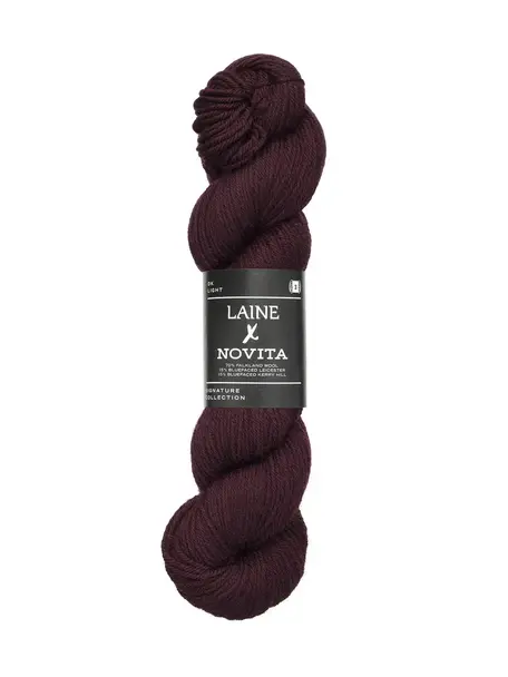 Novita Novita x Laine DK - 7821 - Deep burgundy