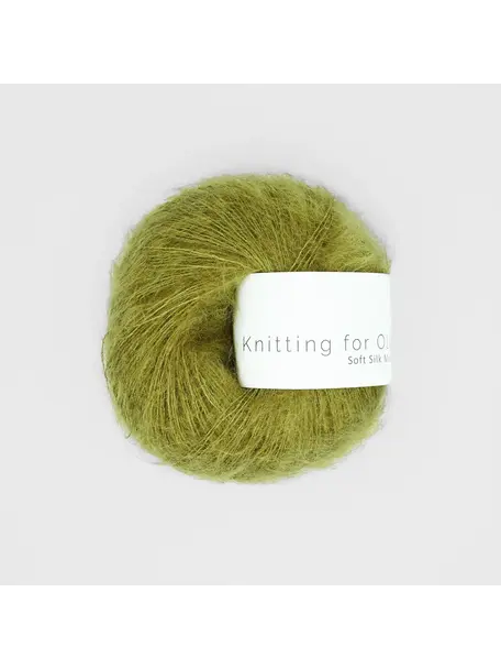 Knitting for Olive Knitting for Olive - Soft Silk Mohair - Green Woodpecker