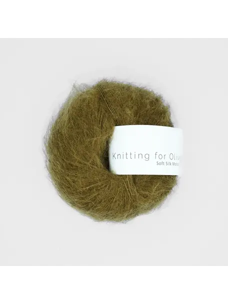 Knitting for Olive Knitting for Olive - Soft Silk Mohair - Green Ocher