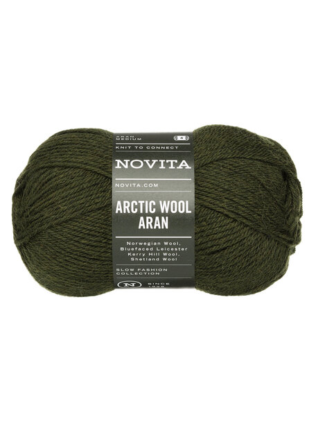 Novita Arctic Wool Aran - 357 Grey Willow