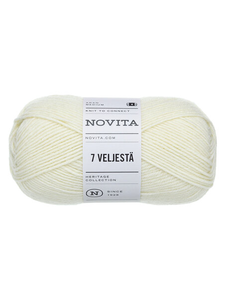 Novita 7 Veljestä - 010 White