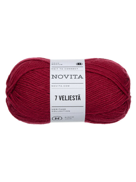 Novita 7 Veljestä - 587 Cranberry