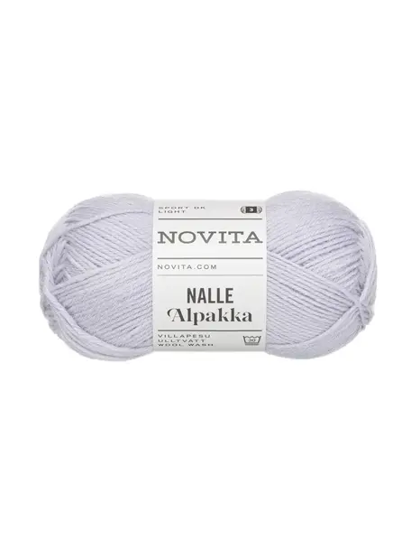 Nalle Alpakka - 708 vaalea laventeli