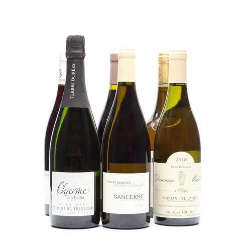 Culinair 6 flessen Franse wijn | de klassiekers Culinair 6 flessen Franse wijn | de klassiekers