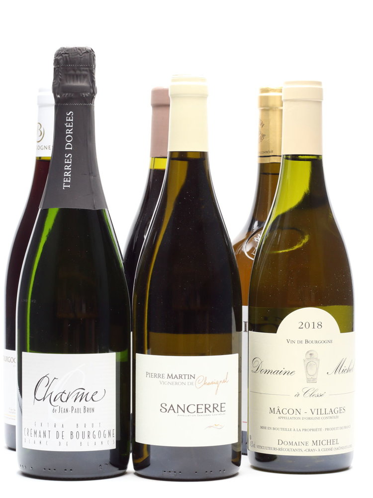 Culinair 6 flessen Franse wijn | de klassiekers