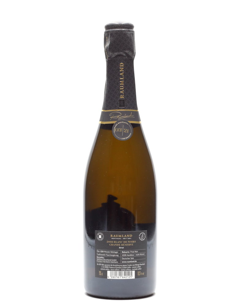 Raumland Raumland - Blanc de Noirs Grande Réserve Brut 2008