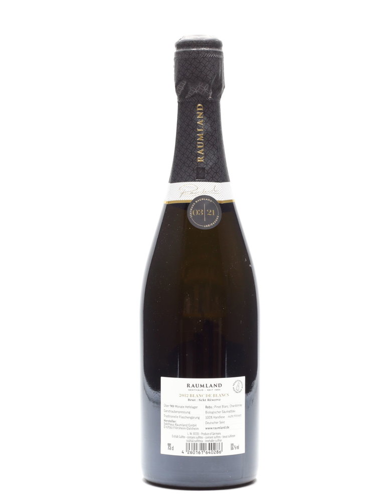 Raumland Sekthaus Raumland - Blanc de Blanc Reserve Brut 2012