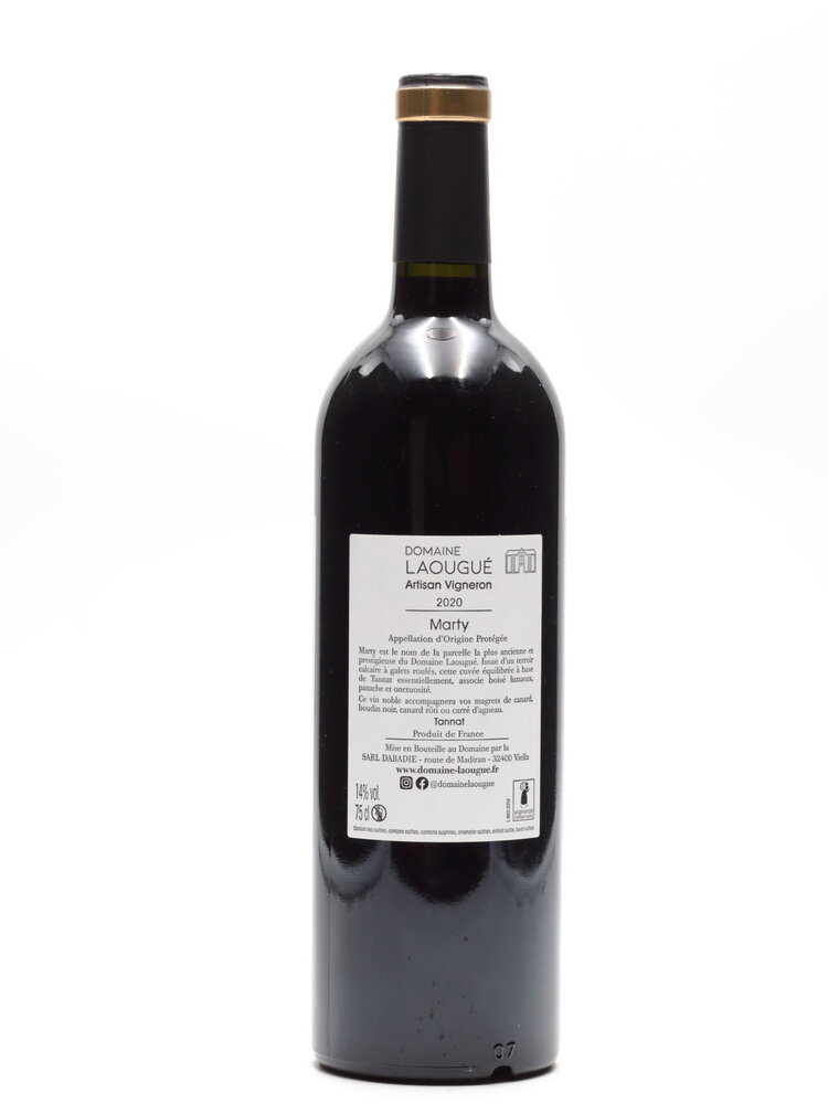 Domaine Laougue Laougué - 'MARTY' AOP Madiran rouge  2020