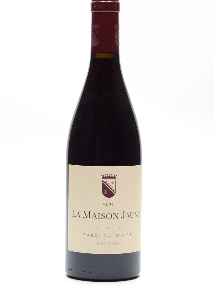 Bardi d'Alquier Bardi d'Alquier - Faugères Rouge  - Les Maison Jaune 2021