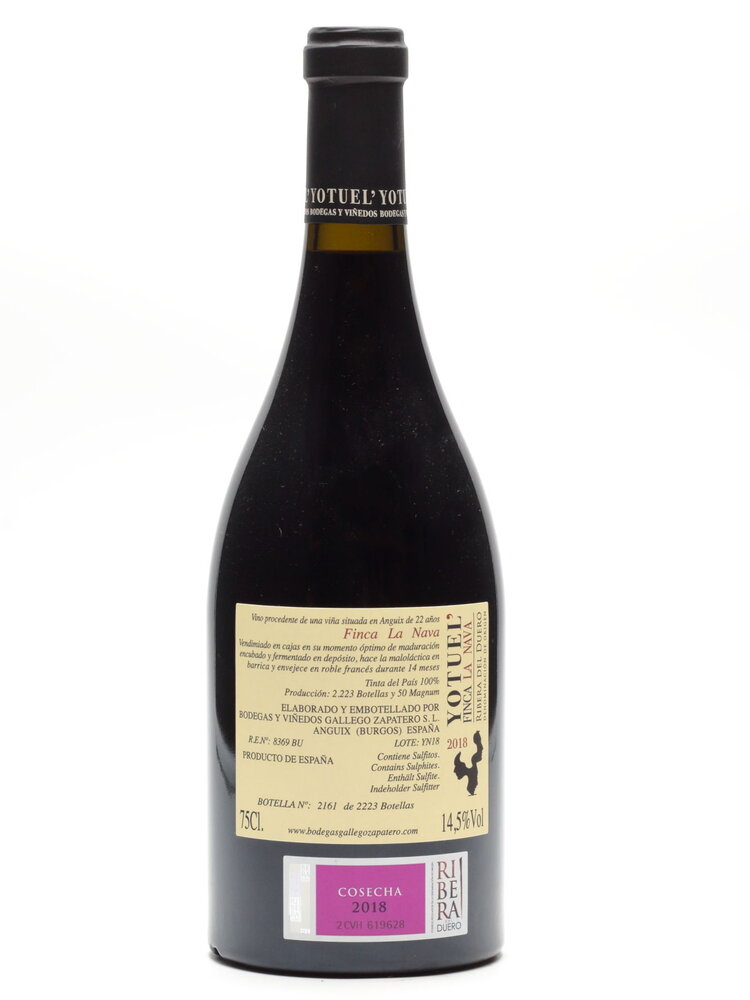Gallego Zapatero Gallego Zapatero - YOTUEL Finca La Nava 2018
